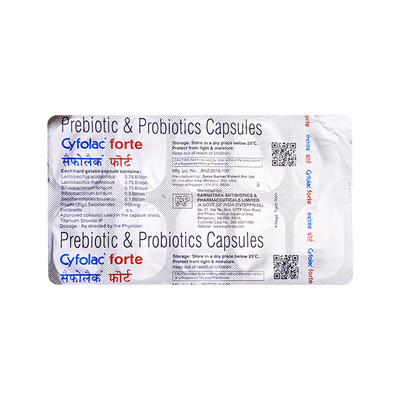 Cyfolac Forte Capsule 1*10