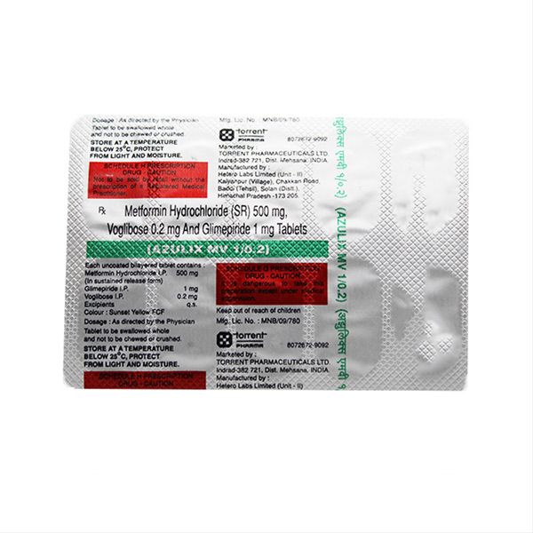 Azulix MV 1mg/500mg/0.2mg Tablet SR - Image 3