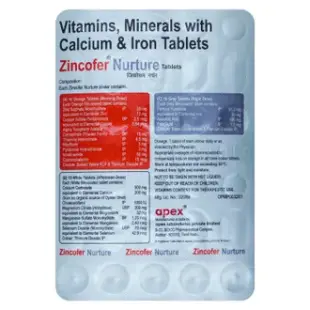 Zincofer Nurture Tablet 1*30