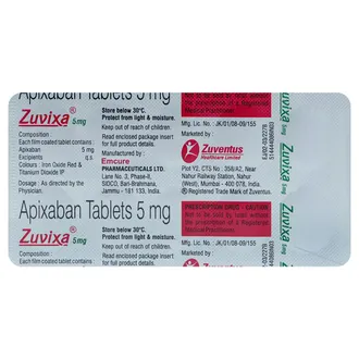 Zuvixa 5mg Tablet 1*10 - Image 4