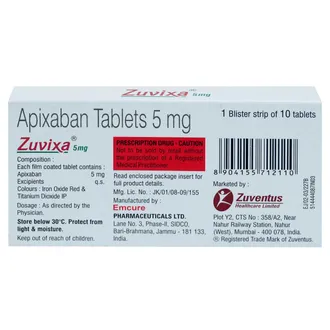 Zuvixa 5mg Tablet 1*10 - Image 2