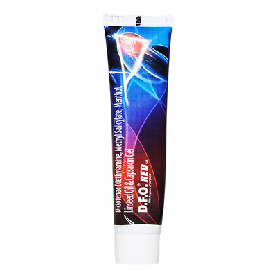 D.F.O. Red Pain Relief Gel 1*50GM - Image 2