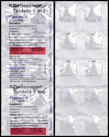 Flacort 6mg Tablet - Image 2