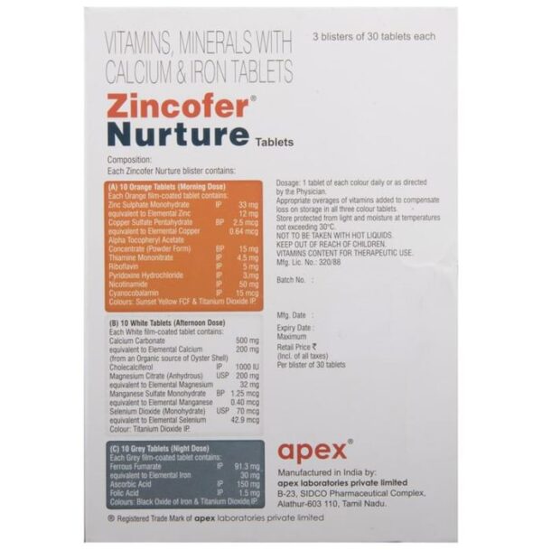 Zincofer Nurture Tablet - Image 6