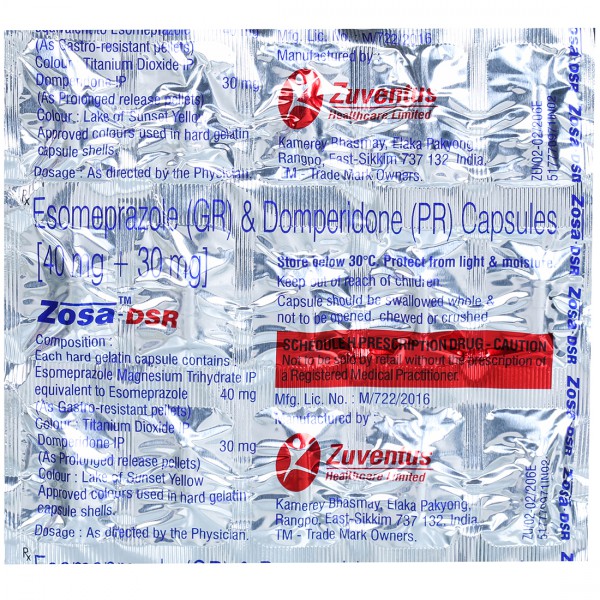 Zosa-DSR Capsule 1*15