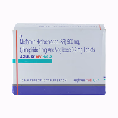 Azulix MV 1mg/500mg/0.2mg Tablet SR