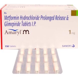 Amaryl M 1mg Tablet PR 1*20