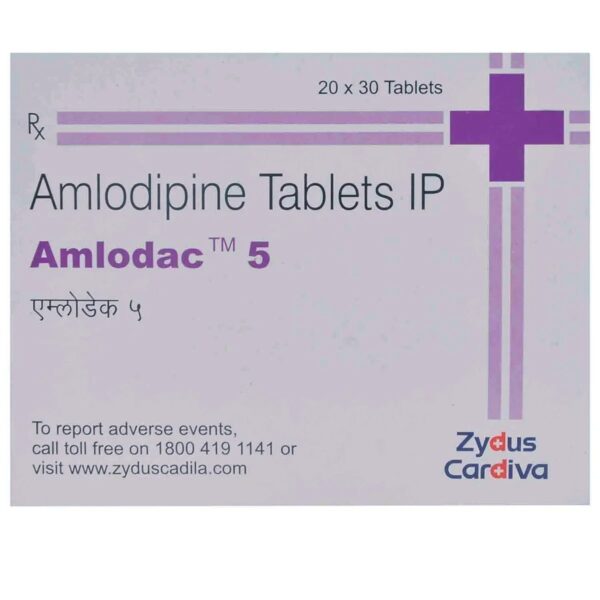 Amlodac 5 Tablet 1*30