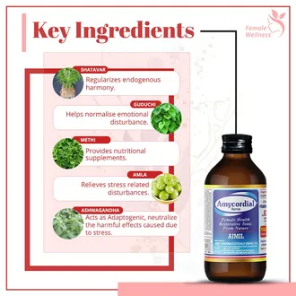 Aimil Amycordial Syrup, 200 ml - Image 6