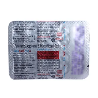 Anaflam TH 4 Tablet 1*10 - Image 3