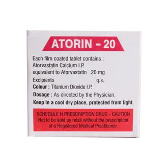 Atorin 20 mg Tablet 1*10 - Image 2