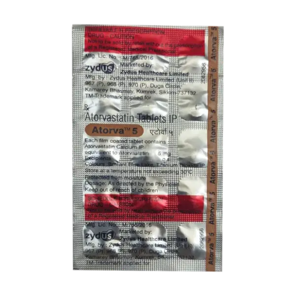 Atorva 5 Tablet 1*15 - Image 2