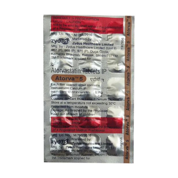 Atorva 5 Tablet 1*15 - Image 2