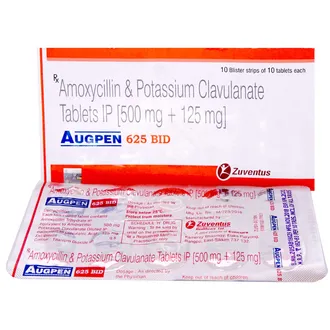 Augpen 625 BID Tablet 1*10