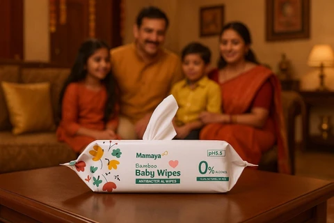 BABY WIPES MAMAYA 1*72PCS - Image 2