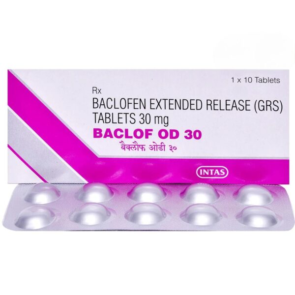 Baclof OD 30 Tablet ER - Image 2