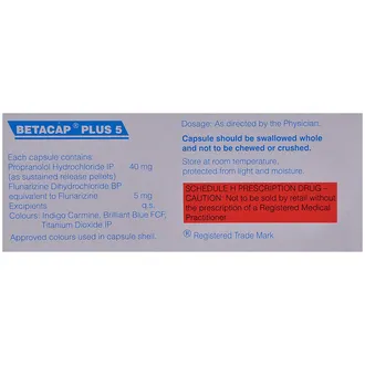Betacap Plus 5 Capsule SR 1*10 - Image 5
