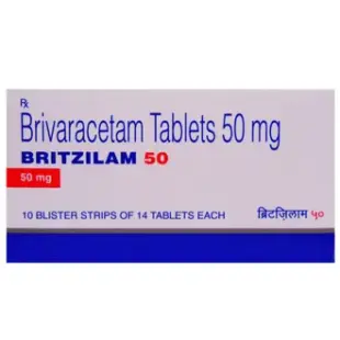 Britzilam 50 Tablet 1*15