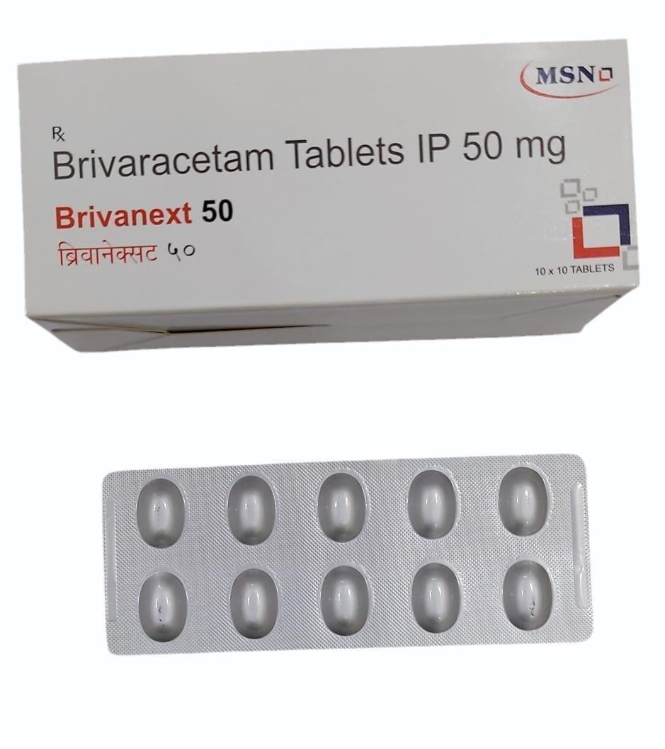 Brivanext 100mg Tablet 1*10 - Image 2