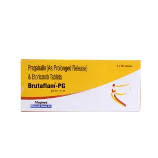 Brutaflam PG 75mg/60mg Tablet 1*10