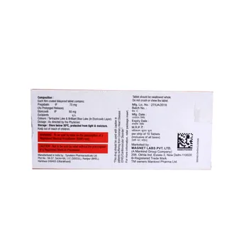 Brutaflam PG 75mg/60mg Tablet 1*10 - Image 3