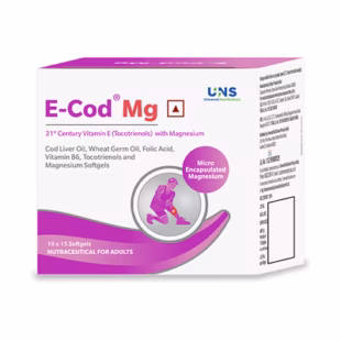 E-Cod MG Adults Softgel Capsule 1*15