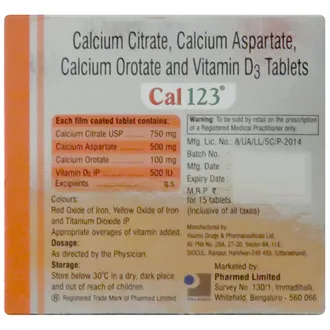 Cal 123 Tablet 1*15 - Image 4