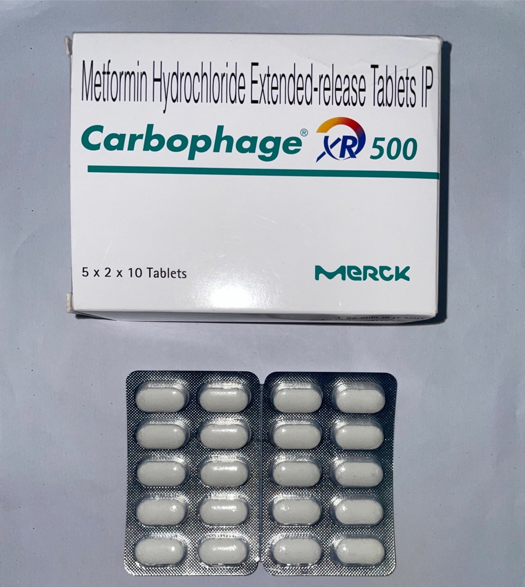 Carbophage XR 500 Tablet 1*10 - Image 2