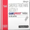 Caboprost 250mcg Injection 1ml