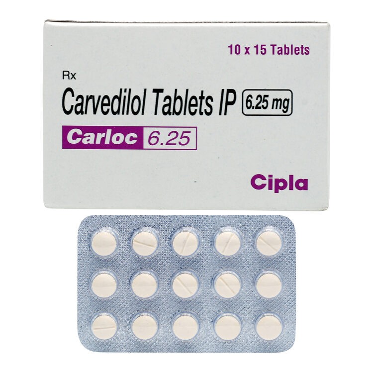 Carloc 6.25 Tablet 1*15