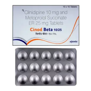 Cinod Beta 10/25 Tablet ER