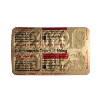 Clariwin 500 Tablet 1*10 - Image 3