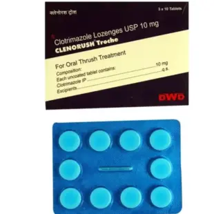 Clenorush Troche 10mg Tablet 1*10