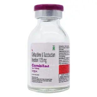 COMBITAZ 1G+125MG INJECTION 1*1