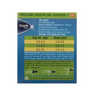 Crocin Oral Drop 1*15ML - Image 2