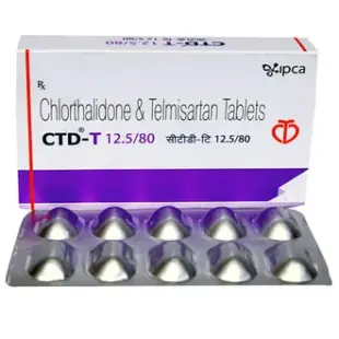CTD-T 12.5/80 Tablet 1*10