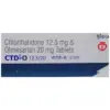 Ctd O 12.5/20 Tablet 1*10