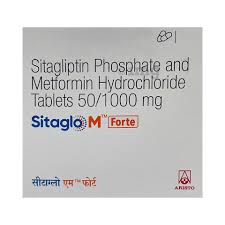 Sitaglo GM 50mg/2mg/1000mg Tablet 1*10