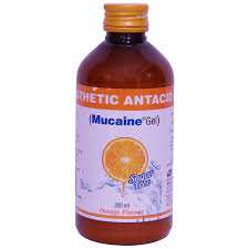 Mucaine Orange Flavour syp 200ml