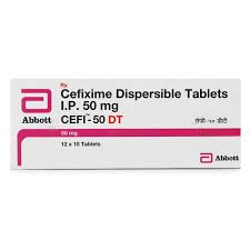 Cefi Dt 50 mg Tablet 1*10