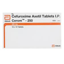 Cerom 250 mg Tablet 1*10