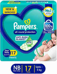 Pampers Newborn Diaper 1*17