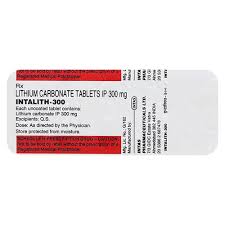 Intalith 300 Tablet 1*10 - Image 3