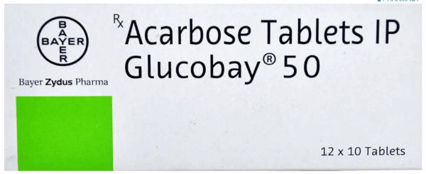 Glucobay 50 Tablet
