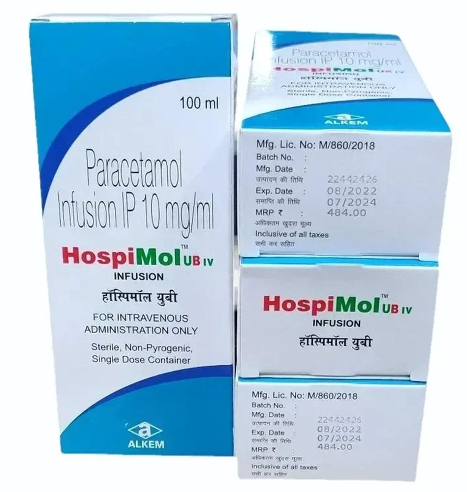 Hospimol 1000mg Infusion 100ML - Image 2