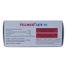 Telmed Act 40 Tablet - Image 4