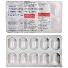 Teneliglip-M 1000mg/20mg Tablet - Image 4