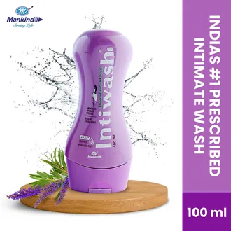 New Intiwash Feminine Hygiene Liquid Wash, 100 ml