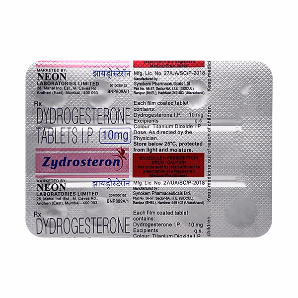Zydrosteron 10mg Tablet - Image 3
