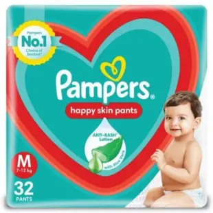 Pampers Medium Diaper 1*32